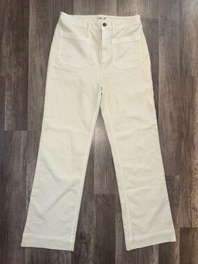 Faherty Stretch Terry Patch Pocket Pant - Cream - 29